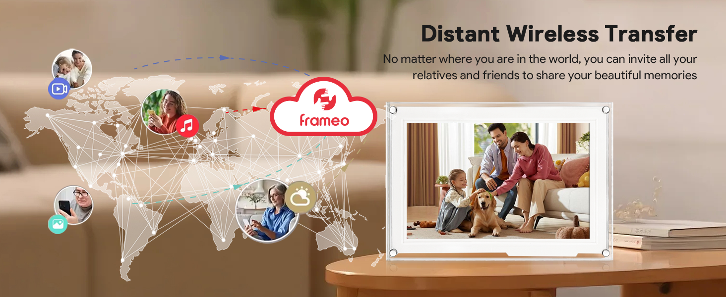 picture frames electronic slideshow