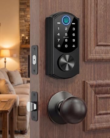 wifi door lock with fingerprint