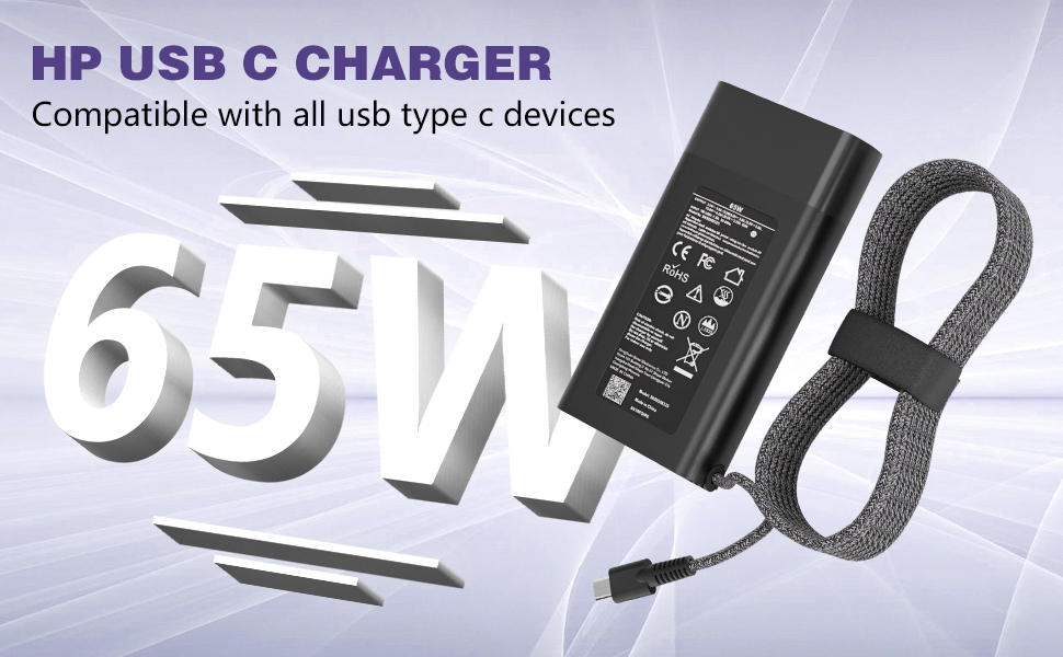 hp laptop charger usb c