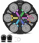 Music Boxing Machine - Bluetooth Wall Punching Pad with LED, Fun Training Equipment for Kids &amp; Ad...
