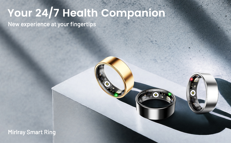 Smart Ring for Women &amp;amp;amp; Men, Smart Ring Health Tracker,Long Lasting Battery Smart Rings