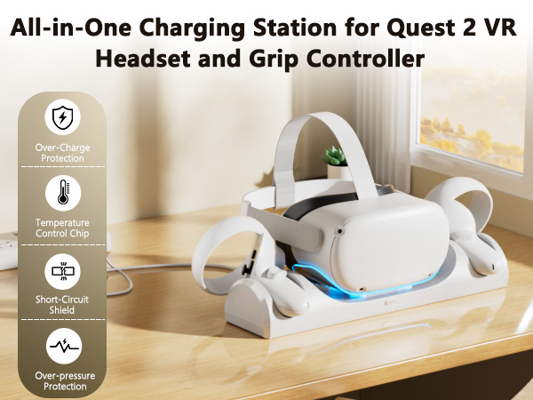quest2 headset charging station