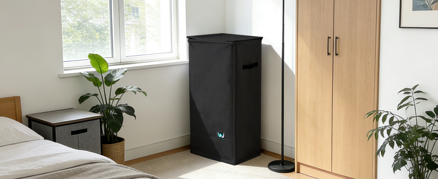 WTREE 100L Laundry Hamper with Lid