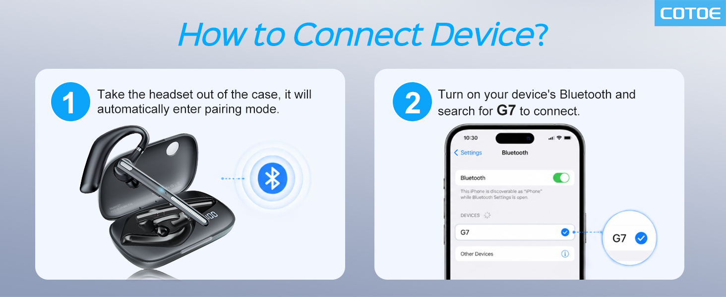 How to connect Device?