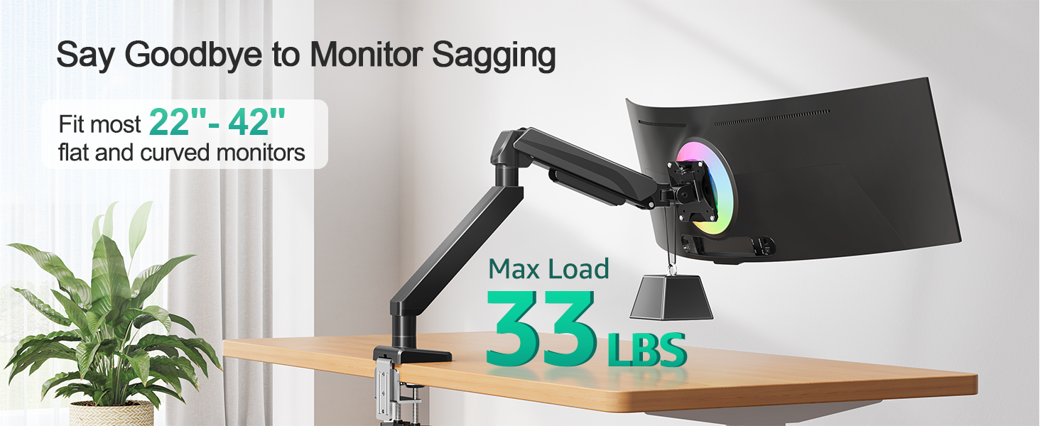 desk monitor mount