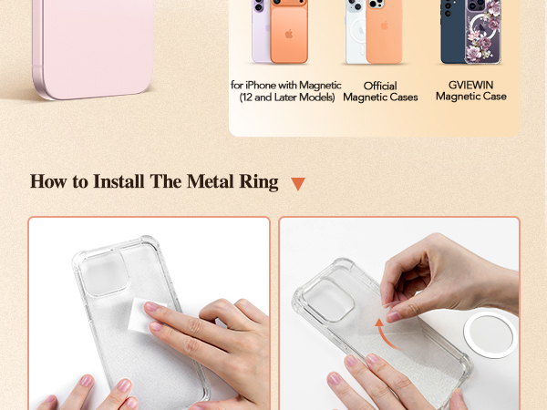 magnetic phone ring holder