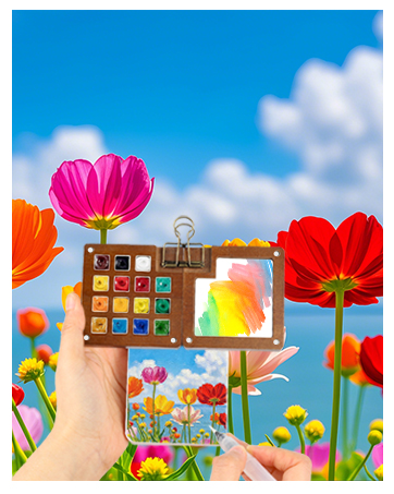 portable watercolor kit