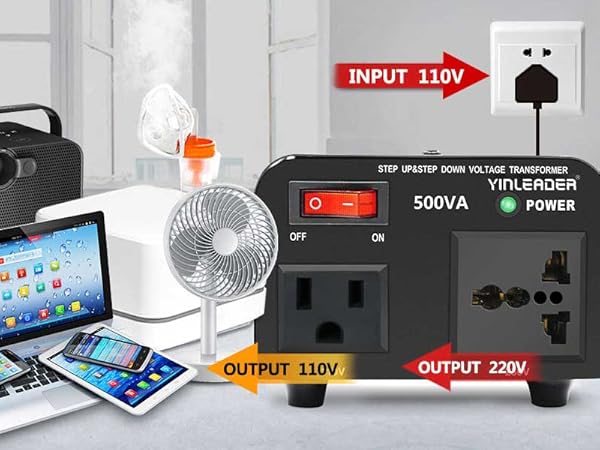 500W