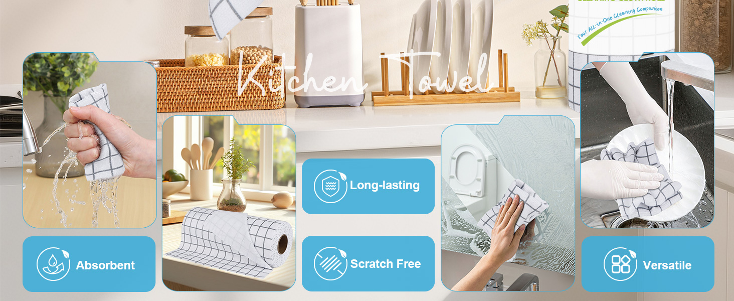 Versatile Cleaning Towels