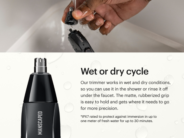 manscaped weed whacker nose ear hair trimmer