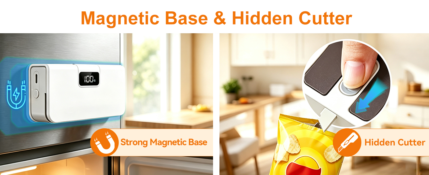 Magnetic Base &amp;amp; Hidden Cutter