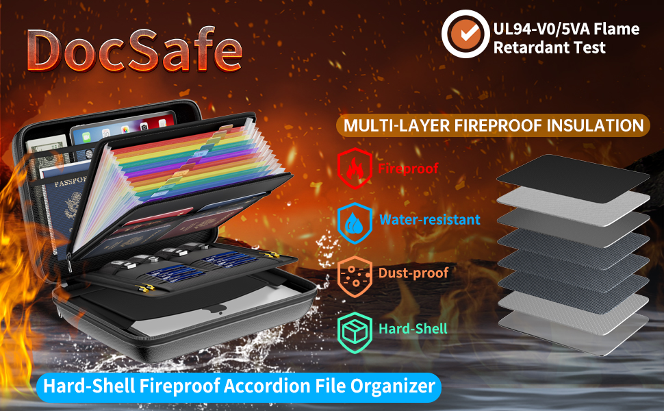 fireproof document box
