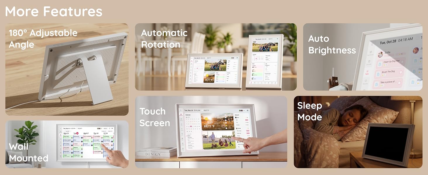 smart calendar for wall