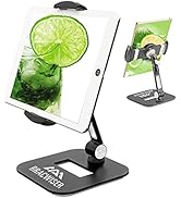 Bracwiser Adjustable Tablet Phone Holder Stand for 4.7-11 inch iPad, iPad Air, iPad Pro, Samsung ...