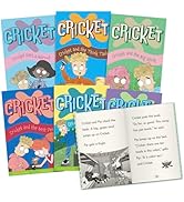 Junior Learning Cricket the Kid Decodable Chapter Books, Boxed Set, 6 Decodable Chapter Books, Gr...