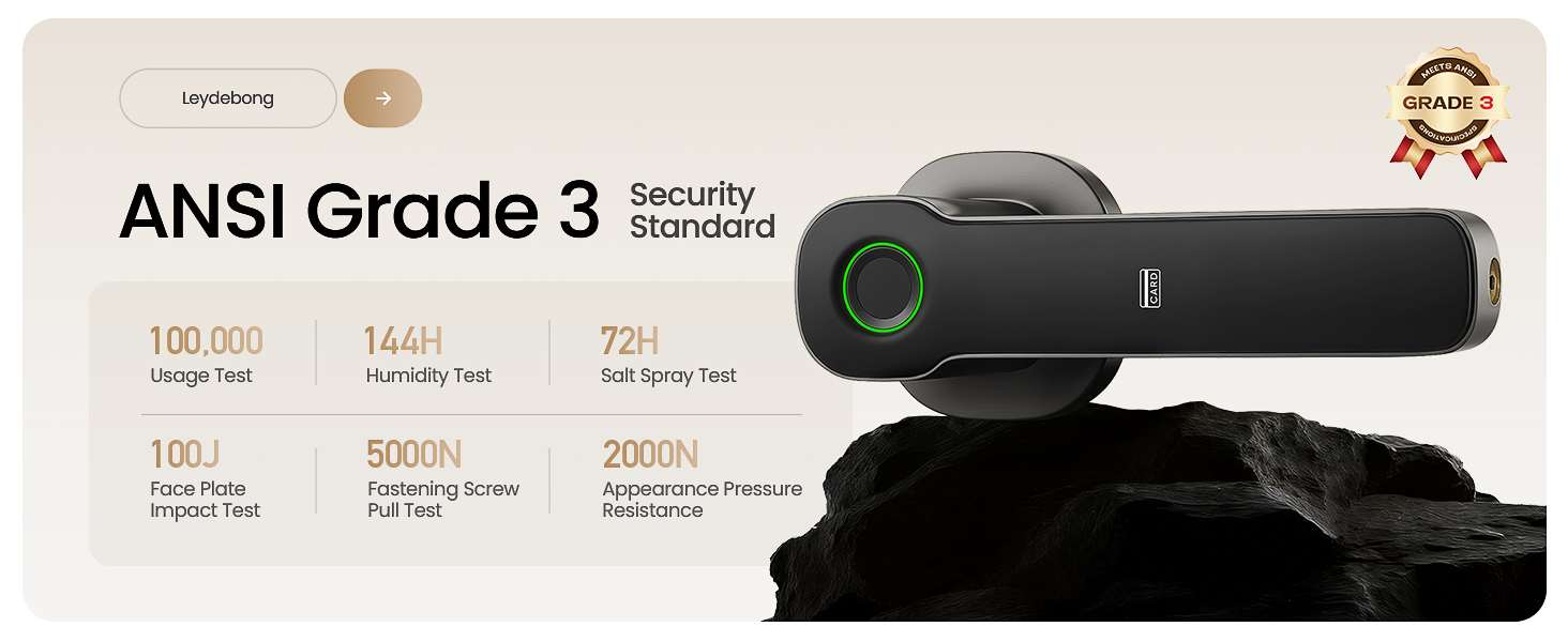 smart door lock fingerprint door lock