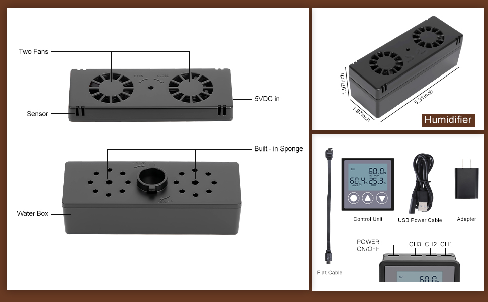 Electronic Cigar Humidifier