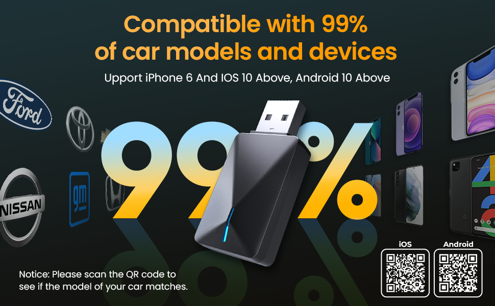 Pop&#39;sDone Wireless CarPlay Adapter