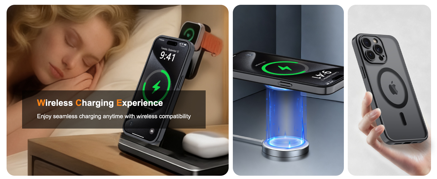 Wireless charging experience