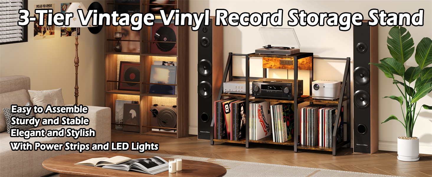 Record Player Stand