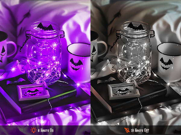 fairy lights with timer
