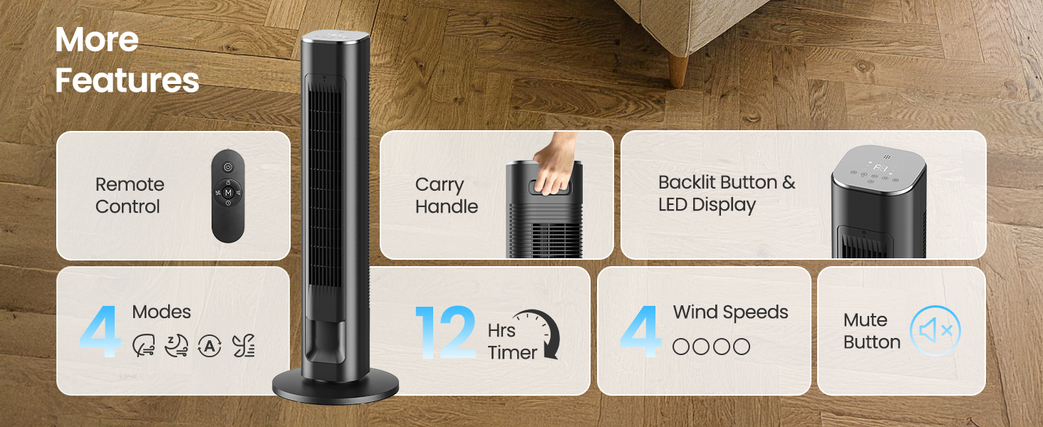Smart Tower Fan