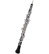 summina Oboe Instrument Professional Oboe C Key Semi-automatic Style Nickel-plated Keys Woodwind ...