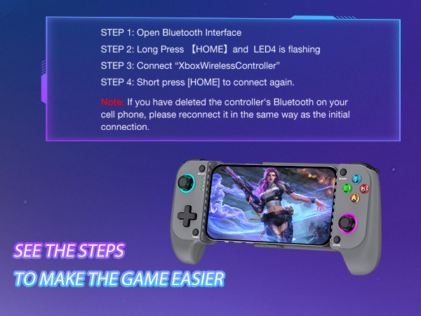 MC103 iphone gamer controller