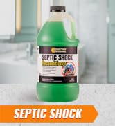 Instant Power Septic Shock Septic Tank Treatment, Drain Cleaner Liquid Clog Remover for Septic Sy...
