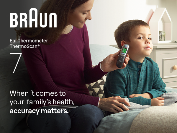 Thermometer for whole family with accurate temperature measurement