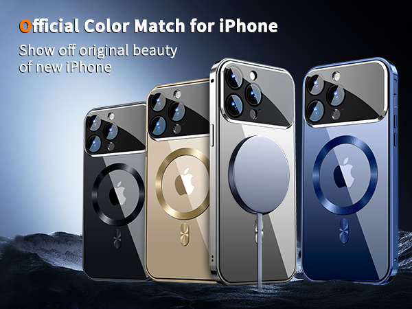 iphone 14 promax phone case magsafe magnetic 360°full body protection with privacy screen