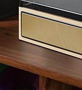 Retro CD Player with Bluetooth in/Out Portable CD Player FM Radio Wood Music Player