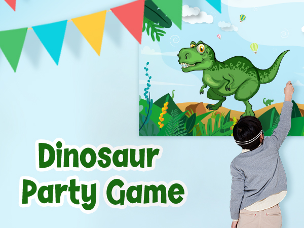 Pin The Tail on The Dinosaur