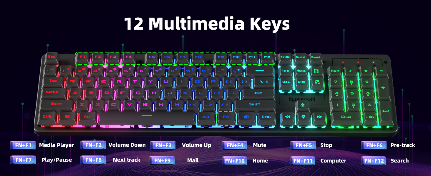 Wireless Gaming Keyboard