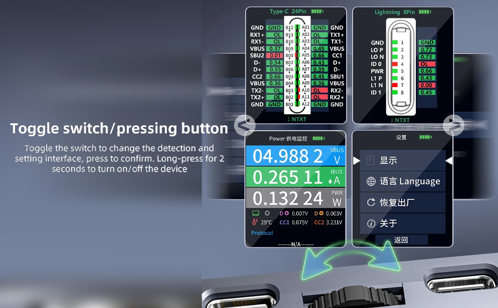 Mobile Phone Tail Plug Detector