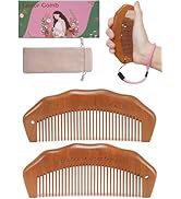 Moreinday 2 Pack Labor Comb, Fine Tooth Birth Comb for Labor Pain with Wrist Adjustable Strip for...