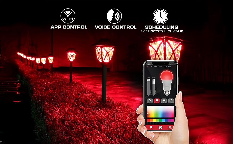 Monster Smart RGB+IC+WW Pathway Lights