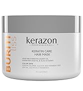 Hair Mask Anti Frizz Keratin Care, Moisturizing, Deep Hydration for Dry Damaged Hair Buriti Liss
