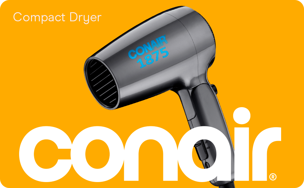 Conair Compact Dryer with Foldable Handle