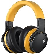 MOVSSOU E7 Active Noise Cancelling Headphones Bluetooth Headphones Wireless Headphones Over Ear w...
