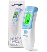 Berrcom Forehead Thermometer for Adults and Kids, Non Contact Infrared Thermometer for Object, Ro...