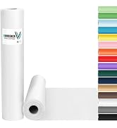 Vanhench 17.5" x 760" (63') White Wrapping Paper, Craft Paper, Kraft Paper Roll, Bulletin Board A...