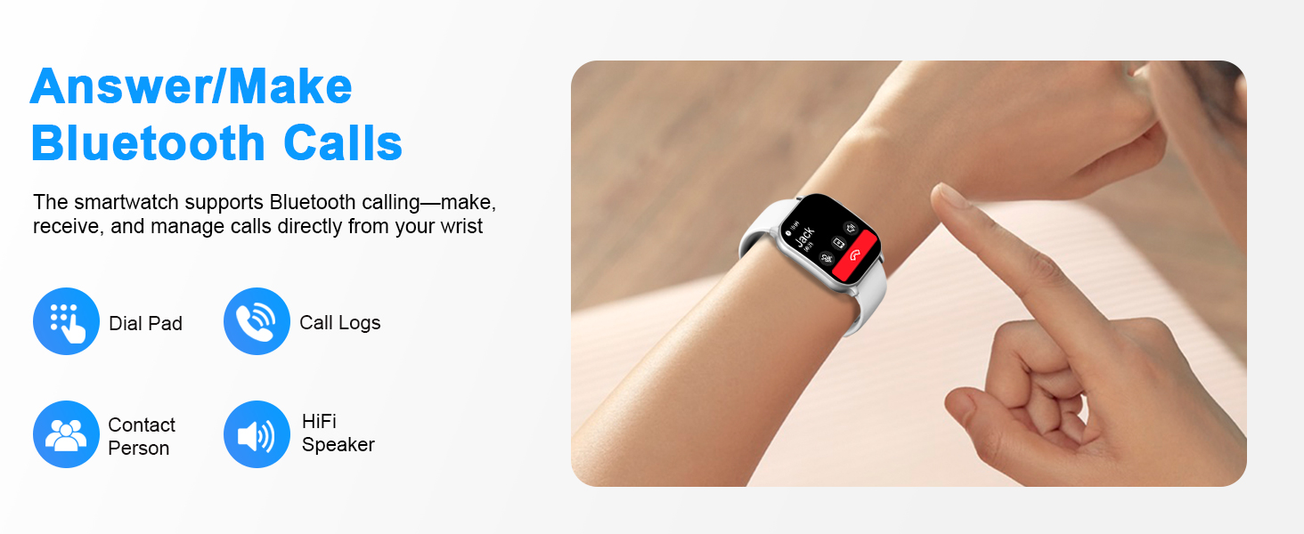 Fitness Tracker with Answer/Make Calls