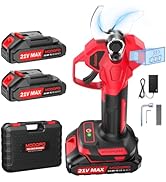 Cordless Electric Pruning Shears, 2.1" Cutting Diameter with LCD Digital Display, Brushless Motor...