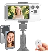 Phone Vlog Selfie Monitor Screen, Magnetic Vlog Selfie Monitor Screen with Remote Control, Wirele...