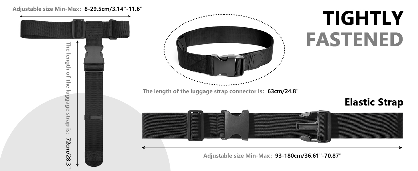 Luggage Straps for Suitcases
