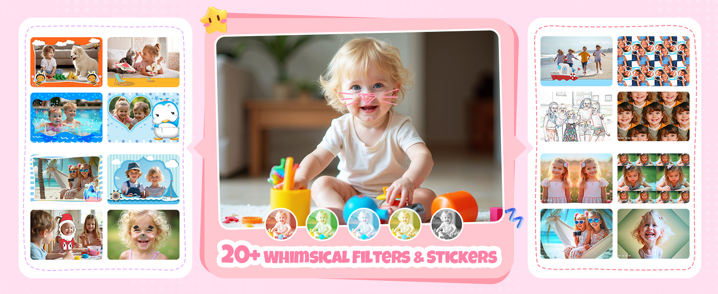 Kids Camera Instant Print