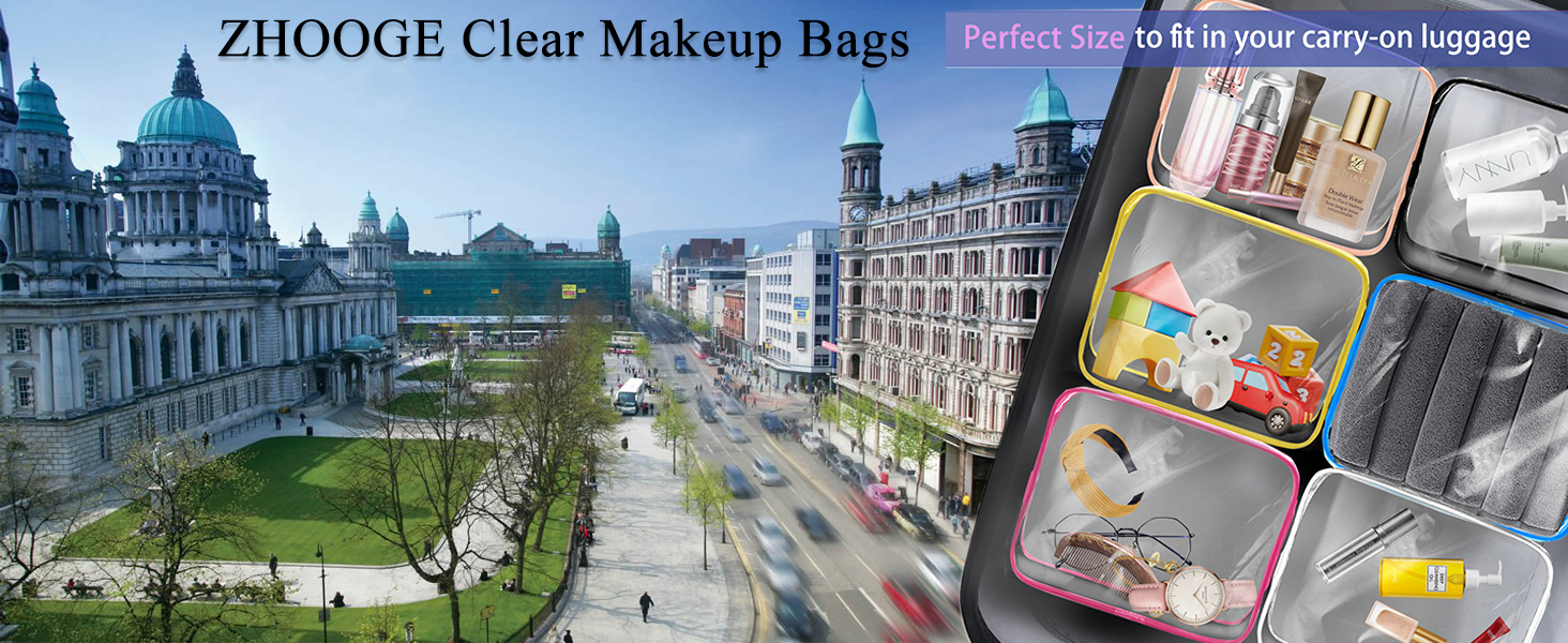 Clear Travel Toiletry Bag
