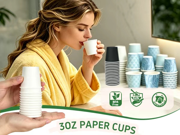 3 oz Bathroom Cups
