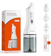 iHealth Electric Nasal Irrigation System for Adults &amp; Kids – Gentle Sinus Rinse for Rhinitis &amp; Si...